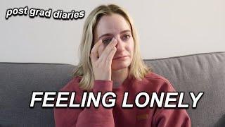 work week in my life: chatty vlog + post grad loneliness