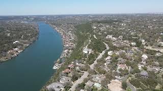 Flying my DJI Mavic Air 2 around Mt Bonnell in Austin, TX - March 4, 2023 - Part II