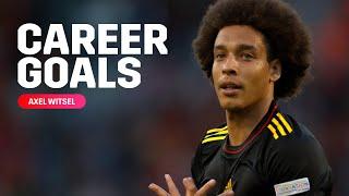 All 12 international goals scored by Axel Witsel ️ | #REDDEVILS