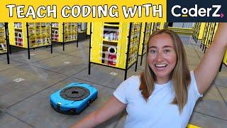 Teach Coding with the CoderZ Amazon Cyber Robotics Challenge | Virtual Robotics & Computer Science