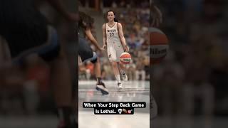 Caitlin Clark Creates MAJOR Space With Her Step Back ‍| NBA 2K25
