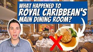 What Did Royal Caribbean do to the Main Dining Room Menus?!?