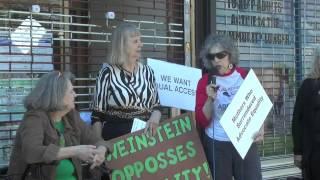 Adoptee Rights Protest, Brooklyn Office of Assembly Member Helene Weinstein