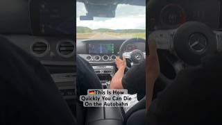 Autobahn Emergency Stop At 280 KM/h #autobahn #amg #crash