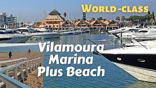 EXPLORING LUXURIOUS VILAMOURA MARINA IN WINTER | ALGARVE PORTUGAL #travel #portugal #holiday