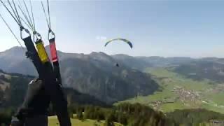 Gleitschirmfliegen im Tannheimer Tal / Mit dem Westwind zum Neunerköpfle