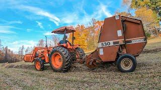 Making and Hauling Round Bales