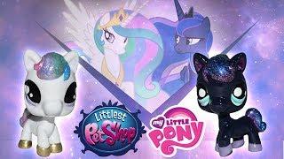 Custom LPS Princess Celestia & Luna || My Little Pony + Littlest Pet Shop Mashup