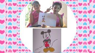 #HOW TO DRAW MICKEY MOUSE _$NAVI & NANDAZ FUN WORLD