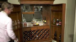 Howard Miller Toscana Wine & Bar Cabinet 695015 at Home Bars USA