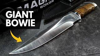 Why This Will Not Make a Good Jungle Survival Knife | Boker Magnum Giant Bowie