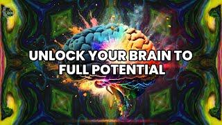 Unlock Your Brain To Full Potential | Access Your Inner Genius | Alpha Waves Brain Booster Frequency