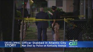 Atlantic City Officer Stabbed, Man Shot By Police, Atlantic County Prosecutor's Office Says