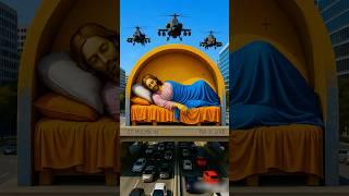 Jesus Love You  Jesus leaves His resting place to support the military #vfx#art#love#life#lord#edit