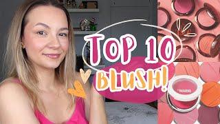 TOP 10 : LES MEILLEURS BLUSHS 