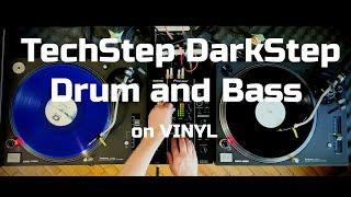 VINYl Only // TECHSTEP Drum and Bass Dj Set // Anton Sata // Technics SL1200 MK5 + Ortofon  Club MK2