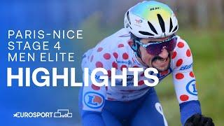 Mont Brouilly DELIVERED  | Paris-Nice 2024 Stage 4 Highlights | Eurosport Cycling