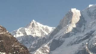 Kedarnath dham up-close view of sumeru parvat