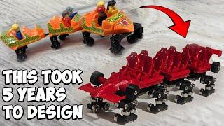 Making A Super Realistic K'nex Roller Coaster Train (3D Printed)