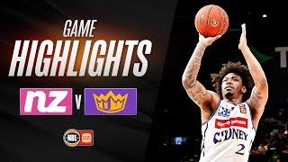 New Zealand Breakers vs. Sydney Kings - Game Highlights - Round 11, NBL25