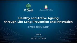 Intervento del Ministro della Salute all’evento Healthy and Active Ageing Through Life