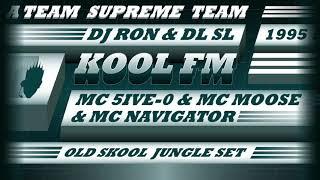 Kool FM 94.5 | DJ Ron & DJ SL, MCs Navigator, 5ive-0 & Moose | 1995 Jungle Set | London Pirate Radio