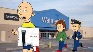 Caillou Steals A PS5 From Walmart