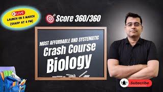 Most affordable NEET 2025 Biology Crash Course-  Start your success journey!