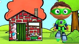 Super WHY! Full Episodes English ️  The Three Little Pigs: The Return of the Wolf ️  S01E49 (HD)