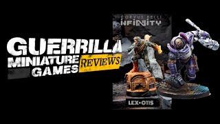 GMG Reviews - Resin  LEX+OTIS Hassassin and Ajax for Infinity  by Corvus Belli