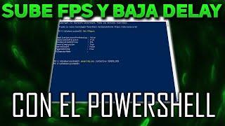 |utiliza esta CONFIG. en (Powershell)| Para aumentar los FPS en TODOS LOS JUEGOS: nuevos métodos