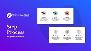 Create Stunning Infographic Step-by-Step Flows in Elementor with Unlimited Elements