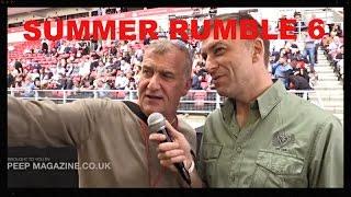 SUMMER RUMBLE 6 /  INTRO WITH PEEP MAGAZINE / PRO BOXING