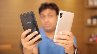 Realme 1 vs Redmi Note 5 Pro - 10 Practical Point Comparison Video