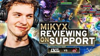 G2 MIKYX BREAKS DOWN BLG SUPPORT ON'S GAMEPLAY  - LPL FINALS 2024 REVIEW - CAEDREL