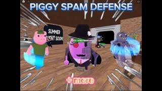 Piggy Spam Defense How to beat Insane mode + showcases