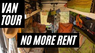 VAN Tour | NO MORE RENT for this Couple