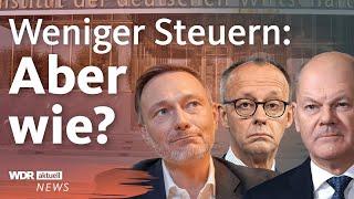 Bundestagswahl 2025: So wollen die Parteien Bürger und Firmen entlasten | WDR Aktuelle Stunde