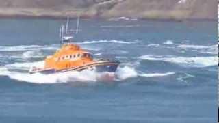 oban lifeboat in the Corryvreckan whirlpool