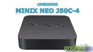 Unboxing: Mini PC MINIX NEO J50C-4 y mando MINIX NEO W2