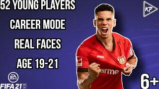 52 таланта для Режима Карьеры в FIFA 21| 52 WONDERKIDS  in FIFA 21 Career mode| Real GameFace