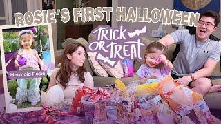 ROSIE'S FIRST HALLOWEEN TRICK OR TREAT | Jessy Mendiola