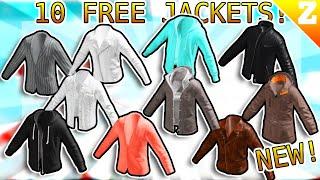 10 NEW FREE JACKETS! How To Get 10 NEW FREE LAYERED CLOTHING JACKETS In Roblox! (GET NOW)