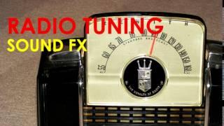 Radio AM FM Tuning Sound Effect | Old Radio Switching Channels 