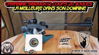 Carabine SR1000X SNOWPEAK 12 Coups 4.5 mm Nouveauté 2023 !