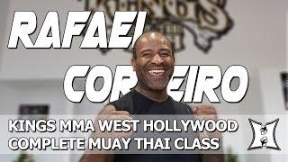 Kings MMA West Hollywood: Master Rafael Cordeiro's Muay Thai Class (LIVE!)