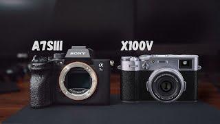 Resisting Fuji X100V temptations as a Sony A7S3 user