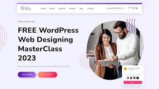 How to Make a WordPress Website for FREE 2023 - WordPress Designing MasterClass - Elementor & Phlox