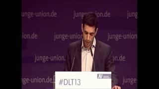 YEPP president Konstantinos Kyranakis speech Junge Union Congress 2013