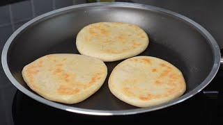 Easy Fry Pan Bread! No Oven! No Yeast!